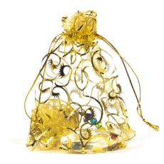 Fleur de Vie goutte de cristal & chaine des chakra