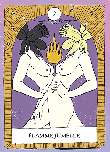 Coffret L'Oracle des flammes jumelles et autres relations karmiques- Isabelle Cerf
