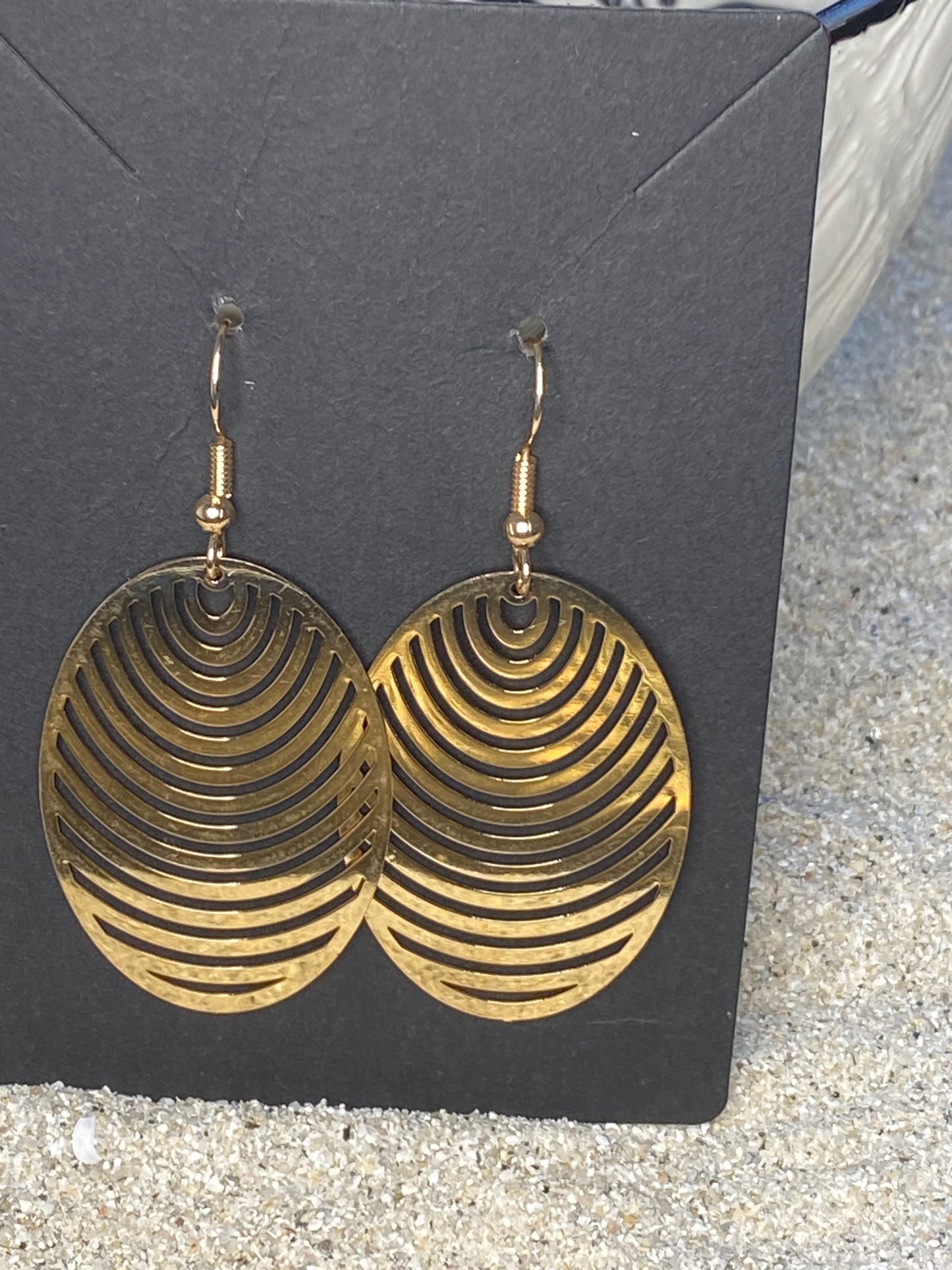 Boucles d’oreilles « ellipse »