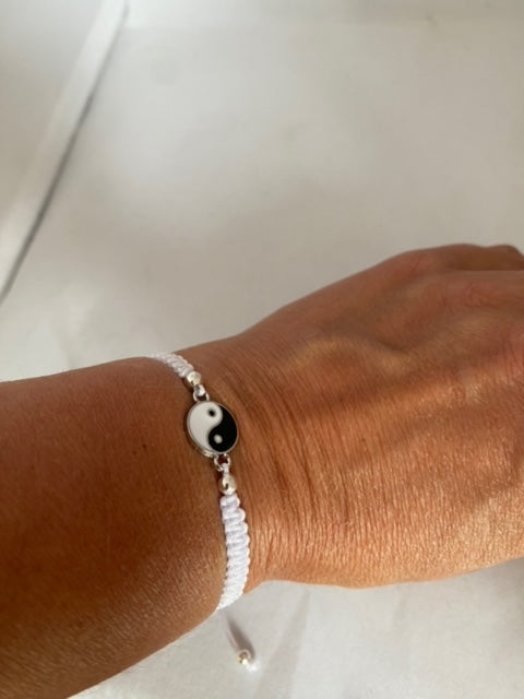 Bracelet macramé Yin Yang