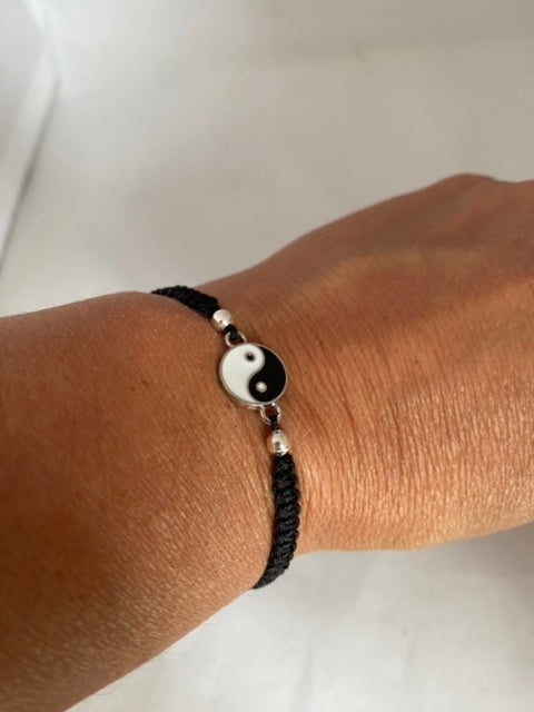 Bracelet macramé Yin Yang