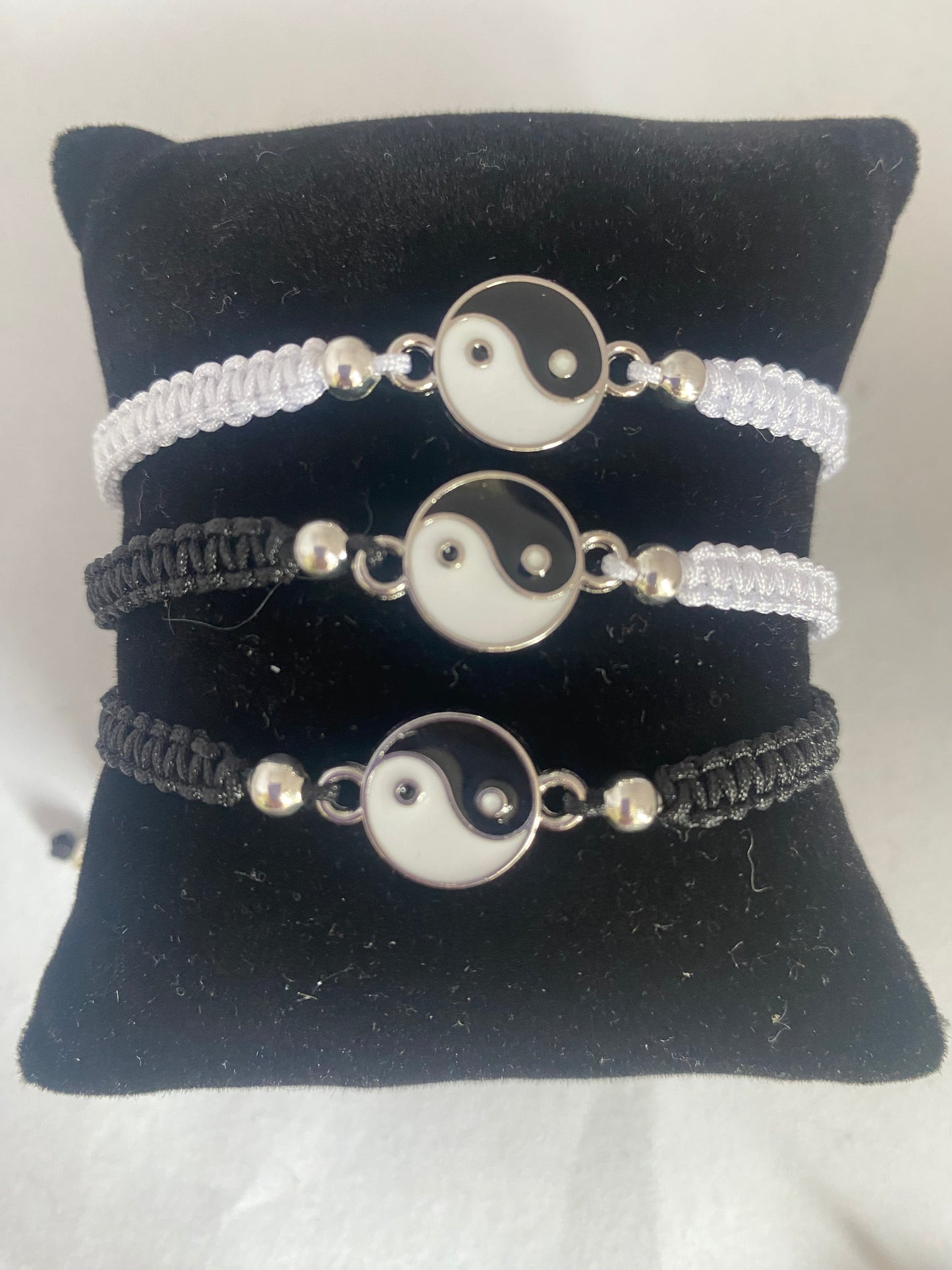 Bracelet macramé Yin Yang