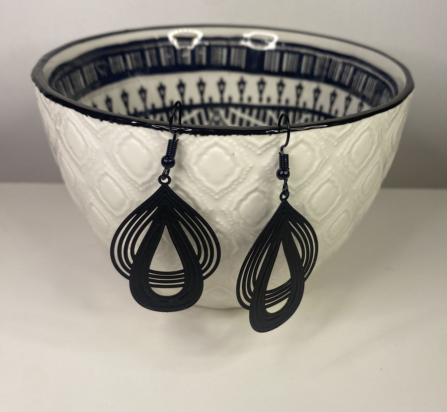 Boucles d'oreilles pendantes Double