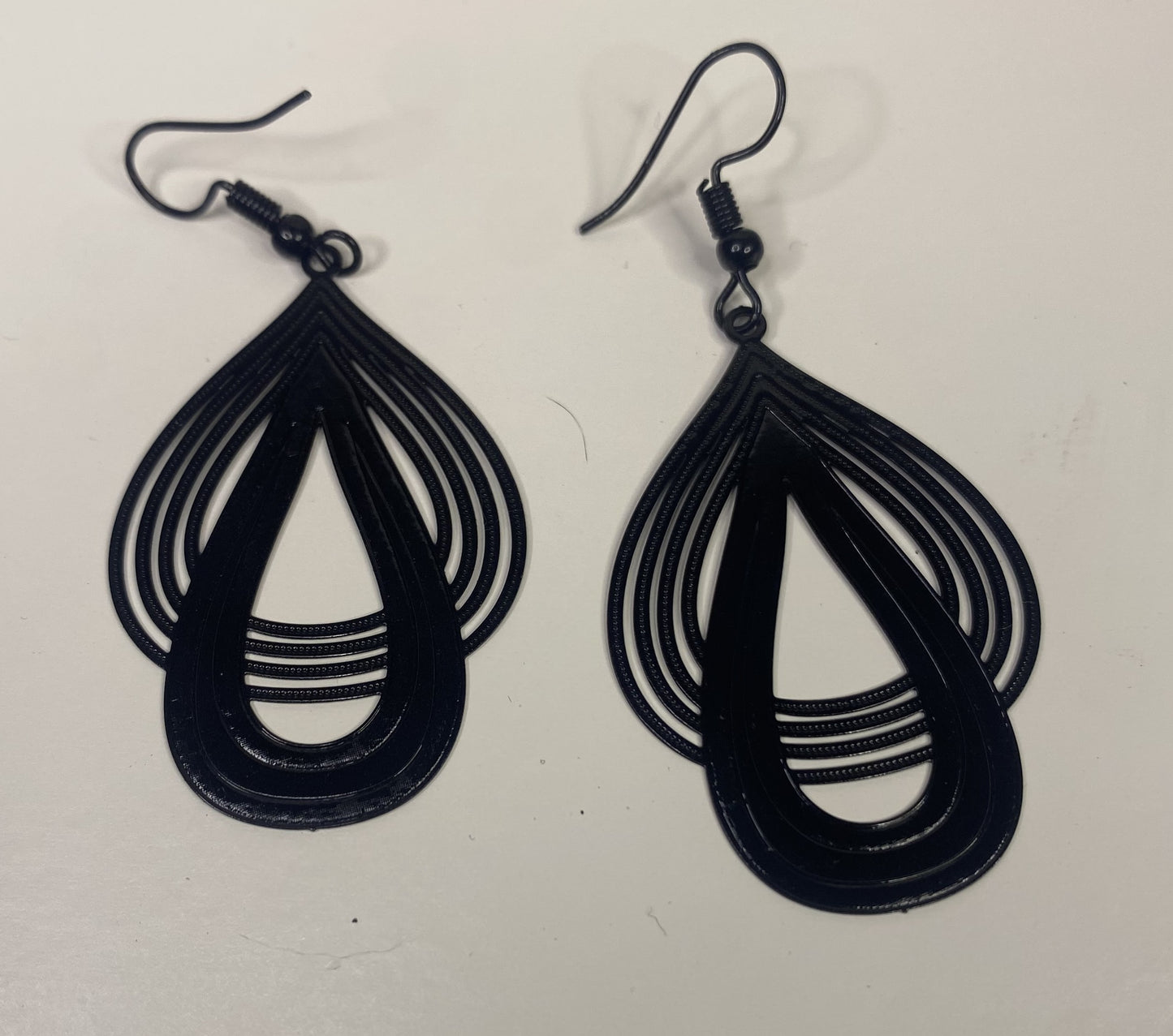 Boucles d'oreilles pendantes Double