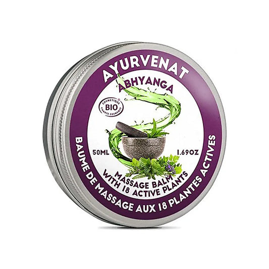 Ayurvenat Baume de massage 18 herbes ayurvédiques BIO