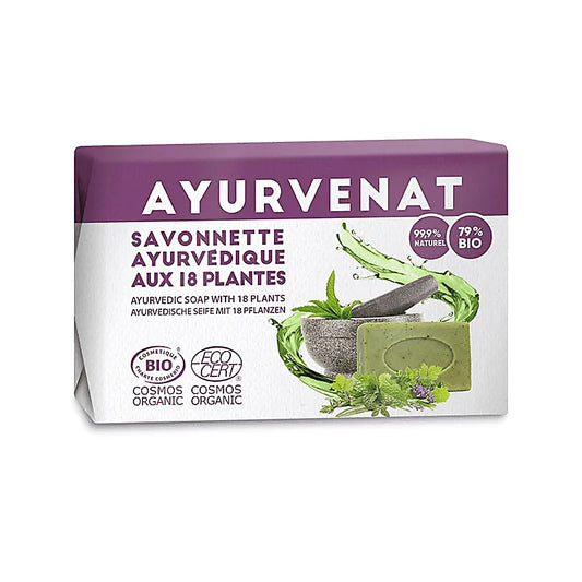 Ayurvenat Savon 18 herbes ayurvédiques BIO