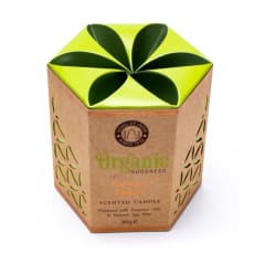 Bougie en cire de Patchouli Vanille Organic Goodness