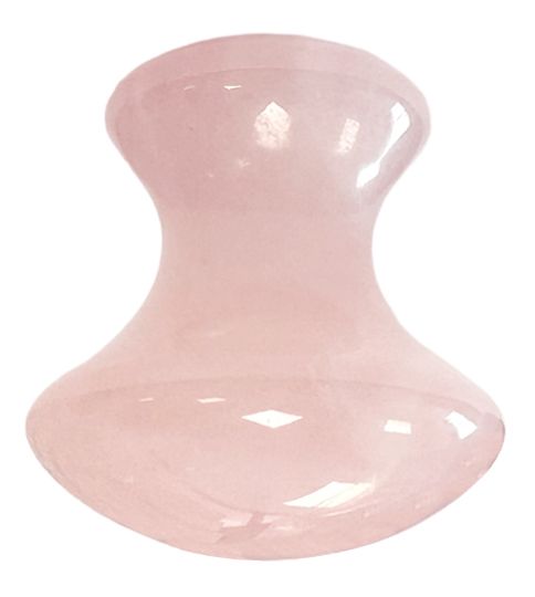 Champignon de massage en Quartz Rose