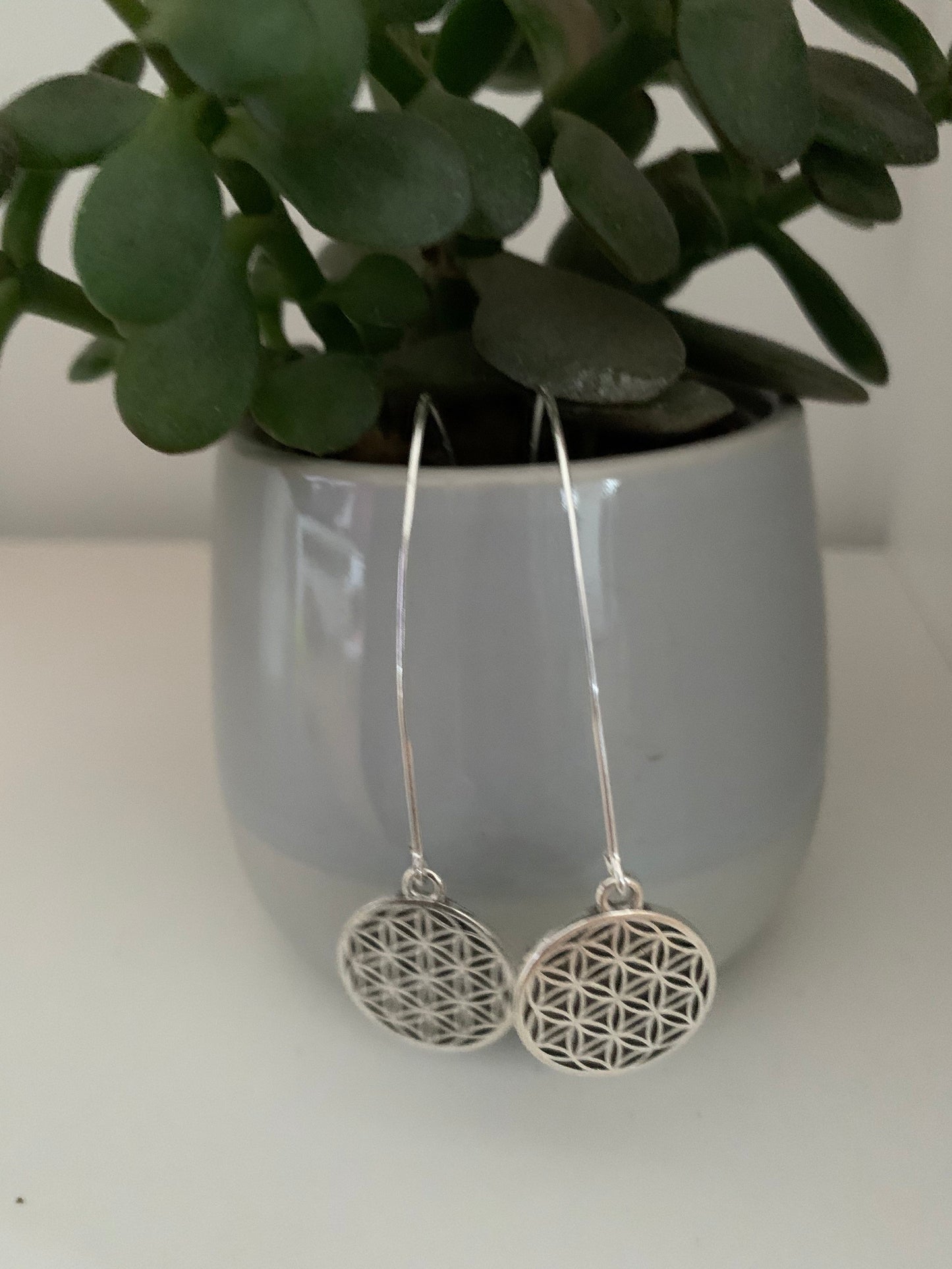 Boucles d’oreilles Fleur de vie