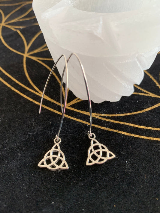 Boucles d'oreille Noeud celtique