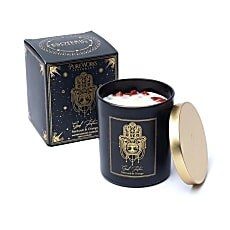 Bougie d'intention Good fortune en verre avec couvercle