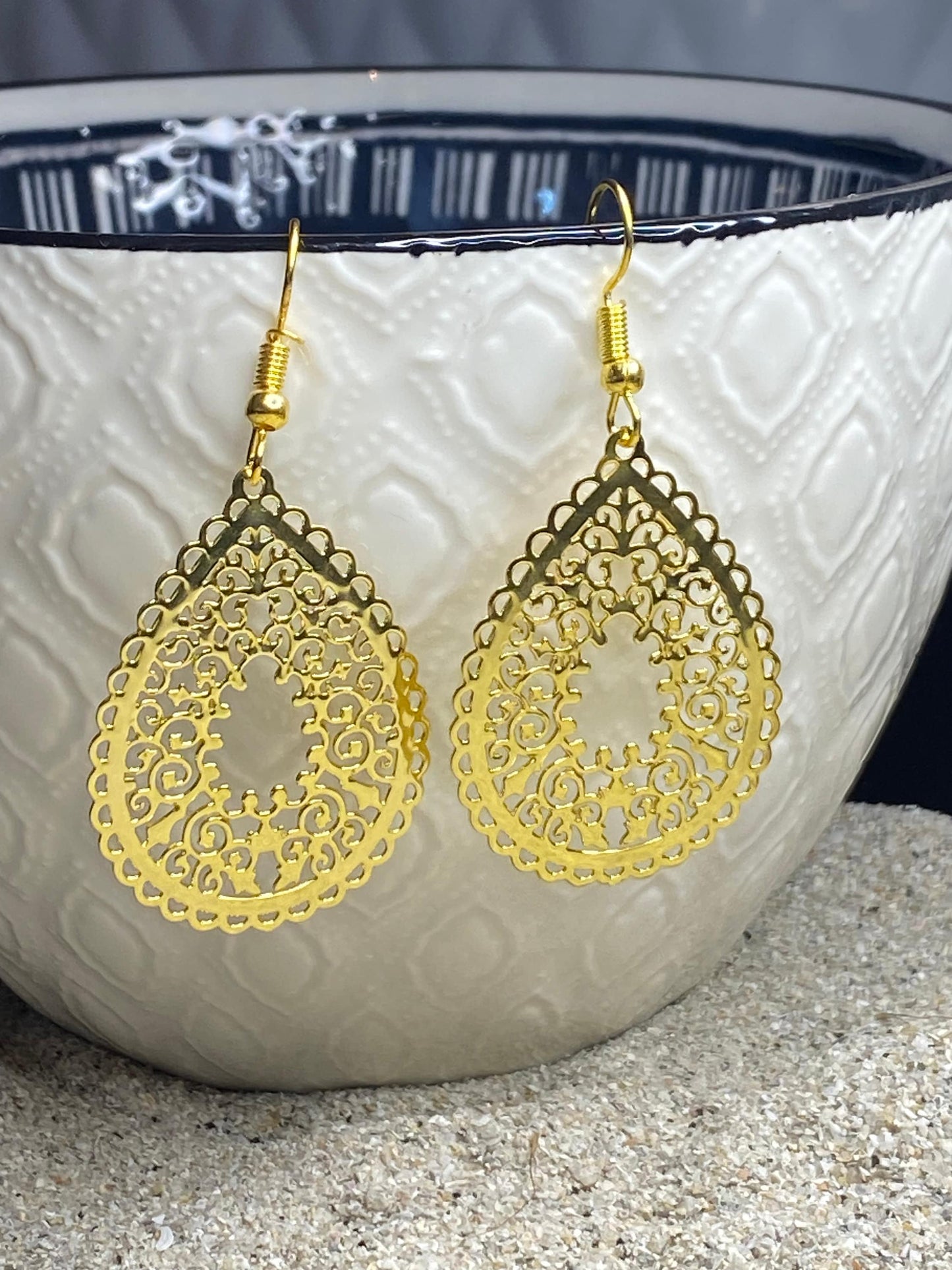 Boucles d’oreilles Dorées ou Argentées